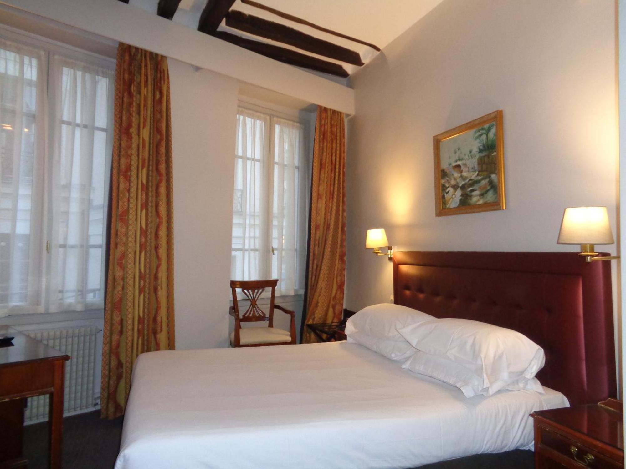 Hotel Les Degres De Notre Dame Paris Exterior foto